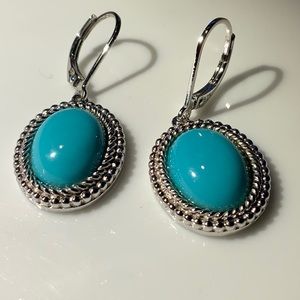 EARRINGS 925 Silver and Turquoise